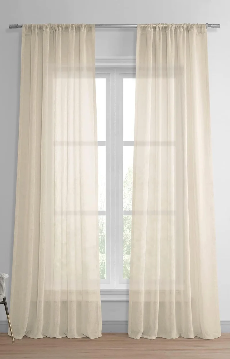 Blackout curtains spacious look design Dubai