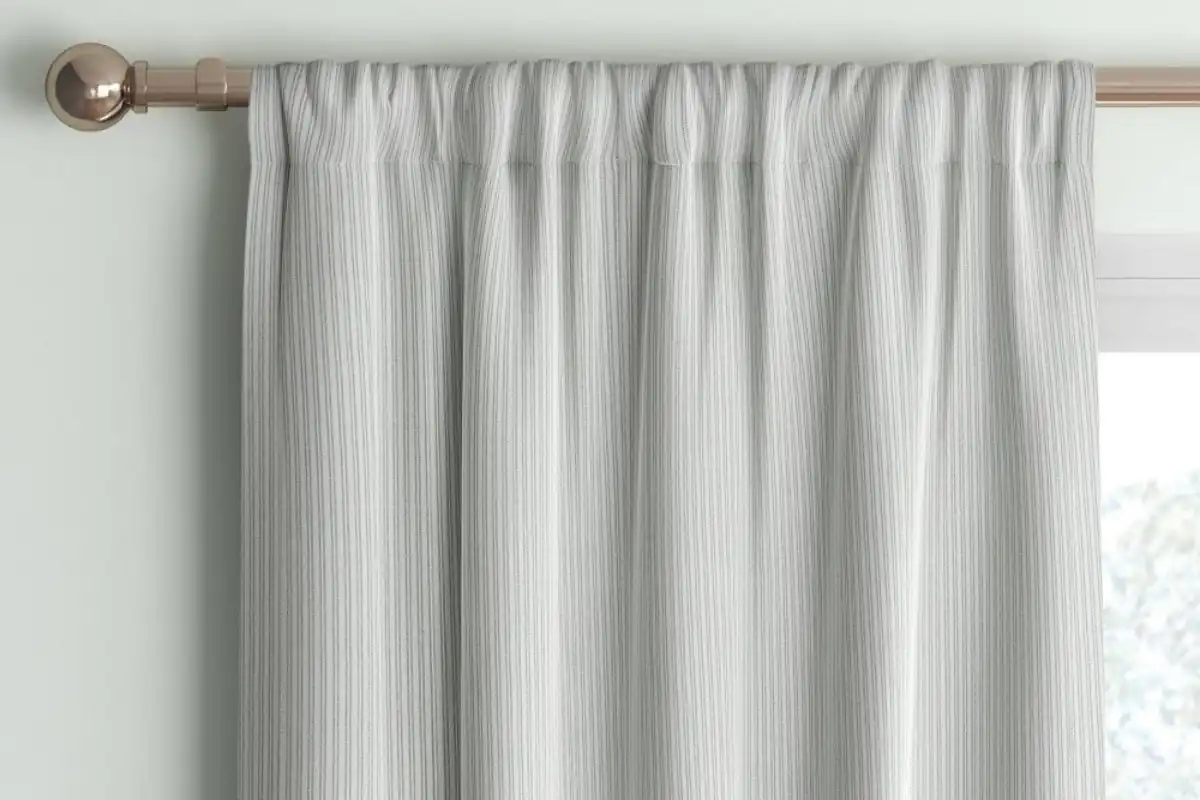 Contemporary striped window curtains modern design