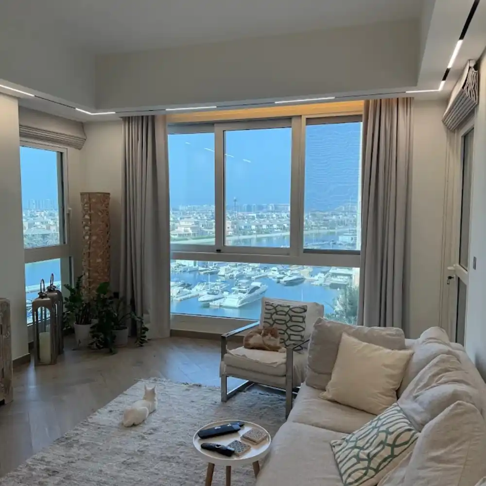 Custom fitted blackout window drapes design