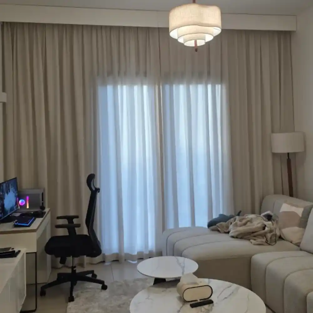Office window treatment completed Dubai