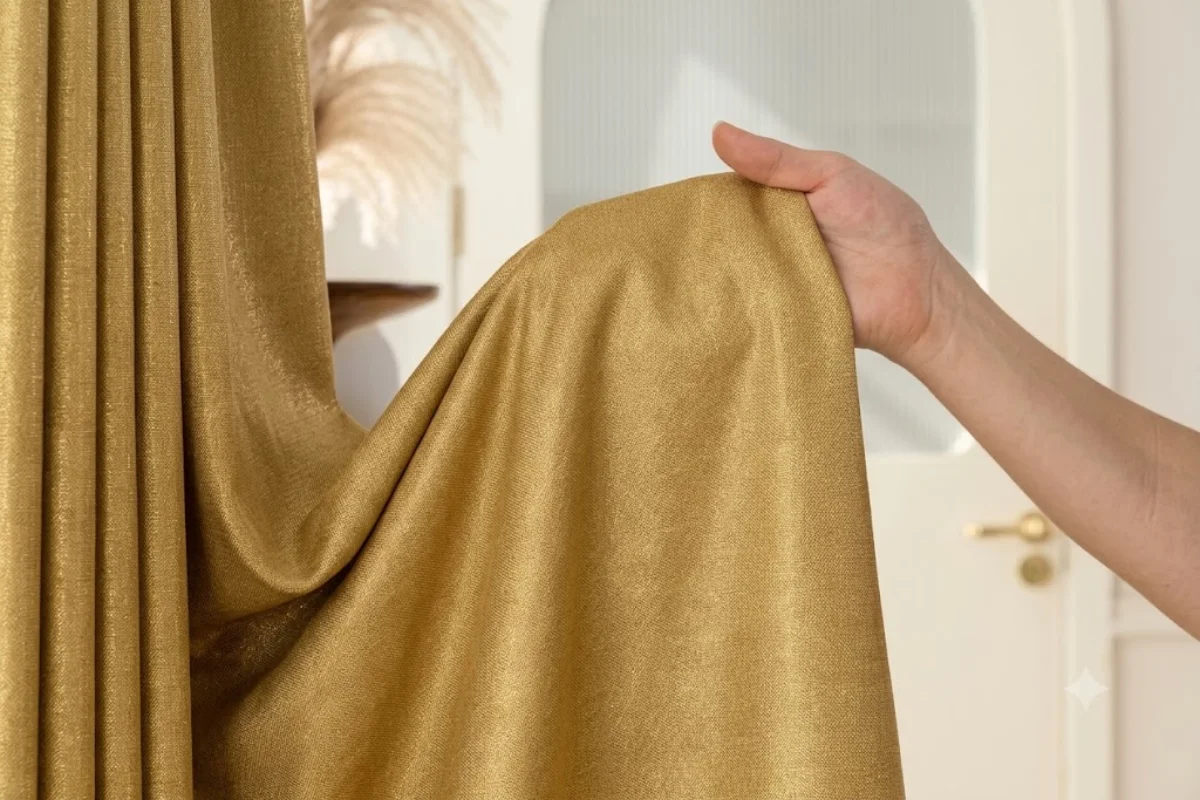 Gold Curtains