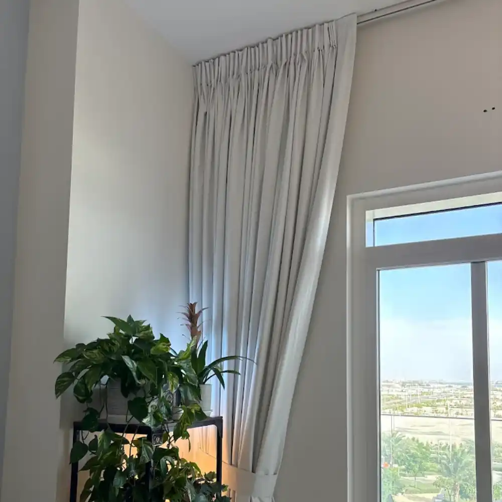 Latest window treatment project Dubai