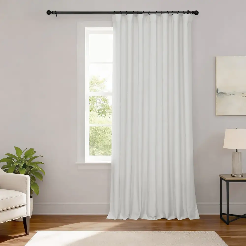 Luxury cotton blackout curtains sale design