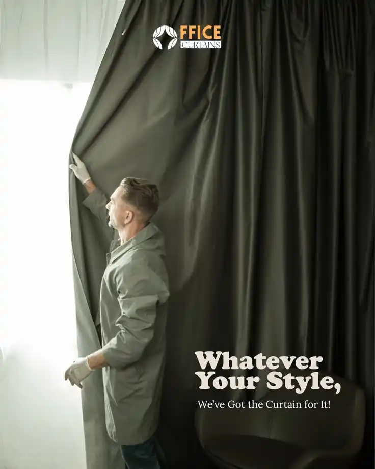 About us office curtain service Dubai