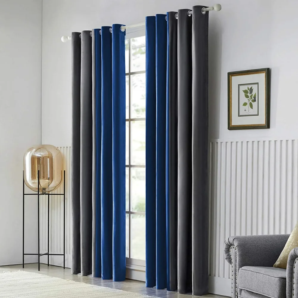 Apartment curtain installation project Abu Dhabi