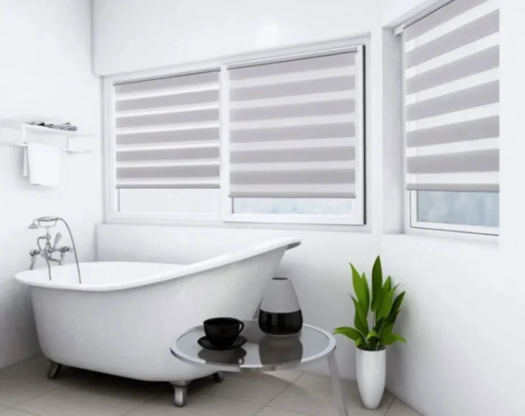 Bathroom duplex blinds design Dubai