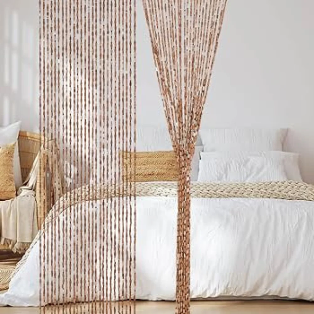 Beaded curtains installation project Dubai