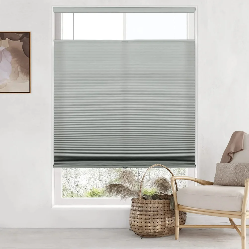 Bedroom honeycomb blinds project Dubai