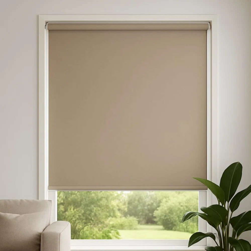 Bedroom roller blinds project Dubai