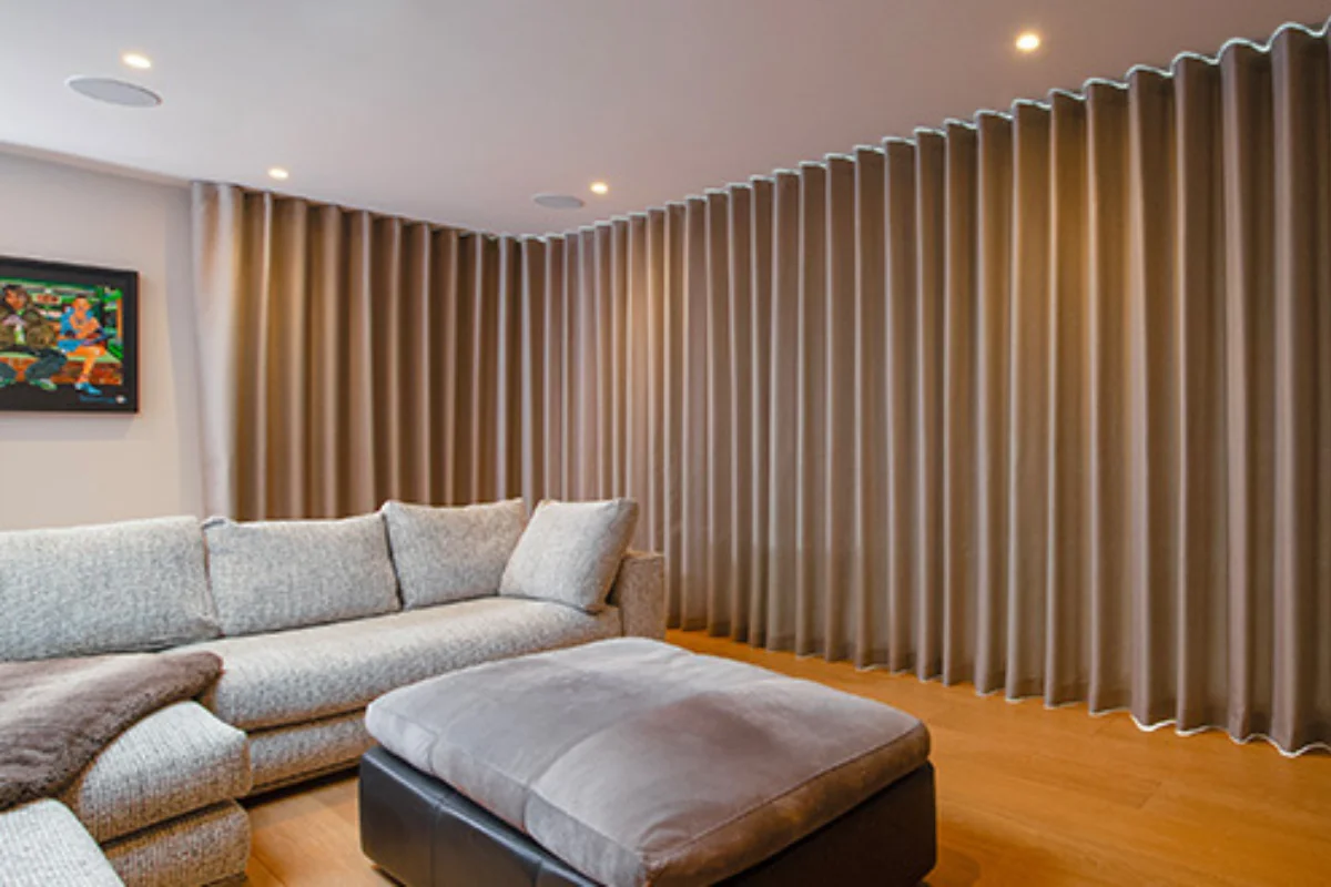 Bespoke curtains high end interior design