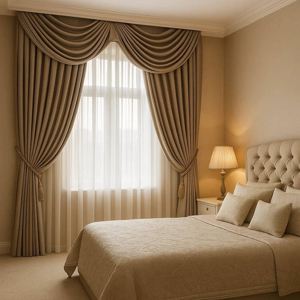 Blackout bedroom curtains range Dubai