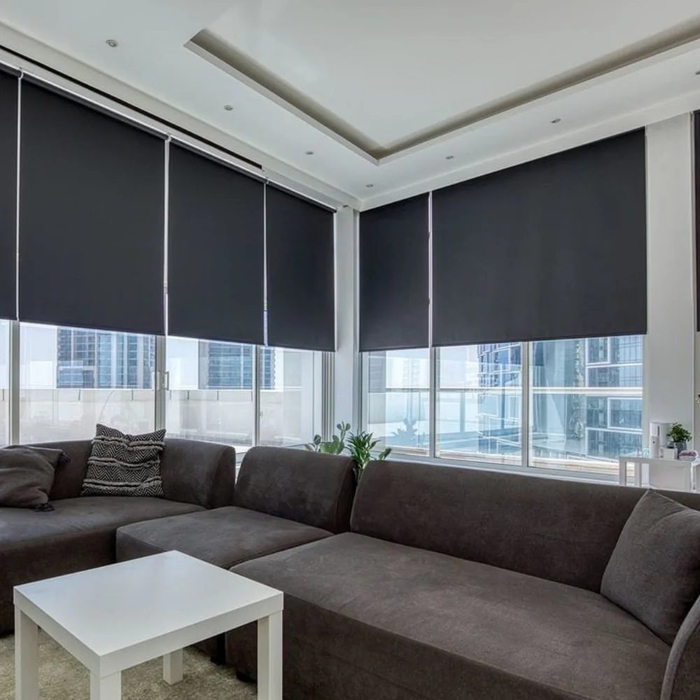 Blackout blinds elegant design Dubai