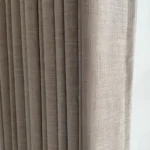 Linen blackout curtain multiple color options