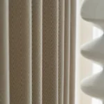Herringbone blackout curtain nine color options
