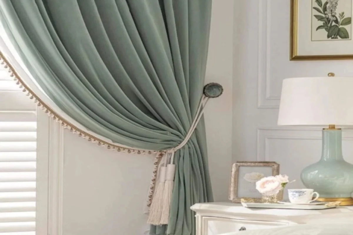 Charming curtain tie backs window Dubai