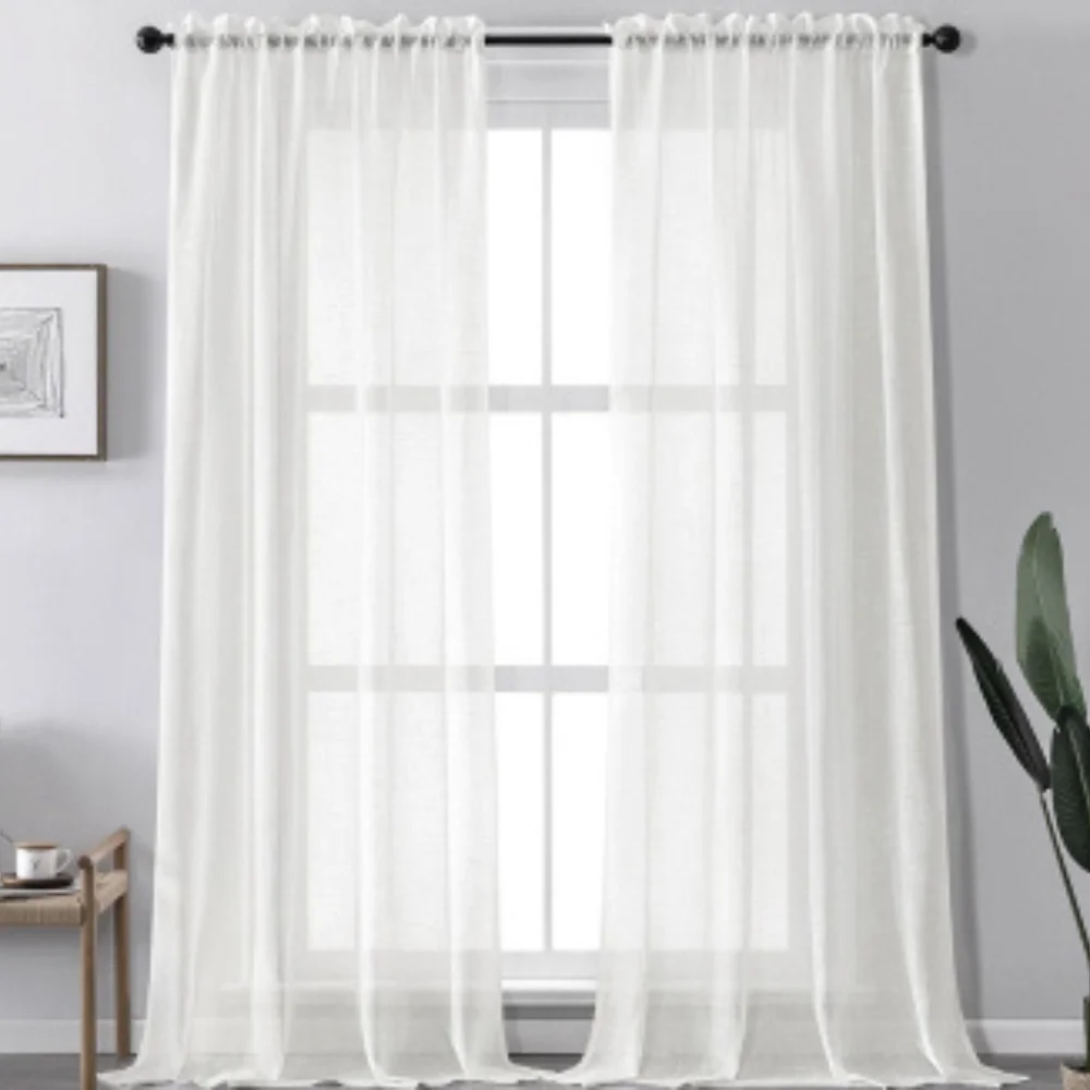 Chiffon curtain luxury design Dubai