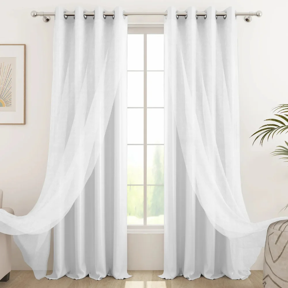 Classic net curtains Dubai elegant design
