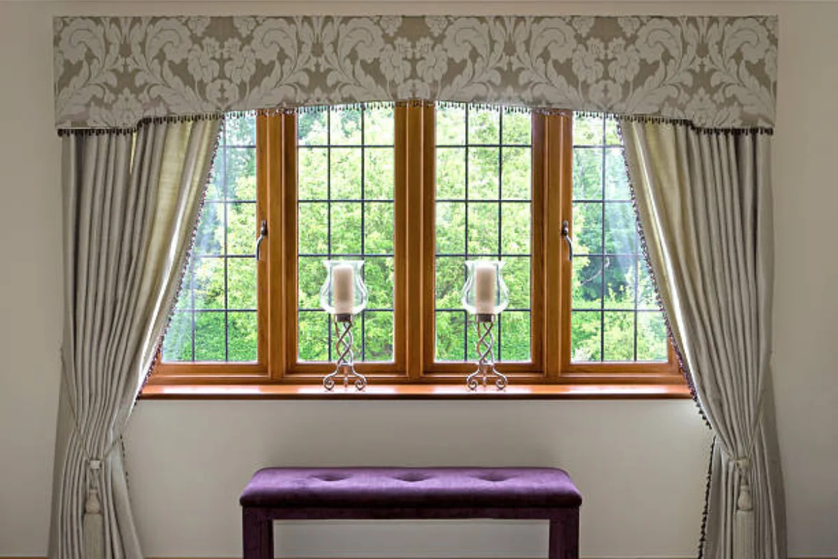 Comfort aesthetics curtains elegant design Dubai