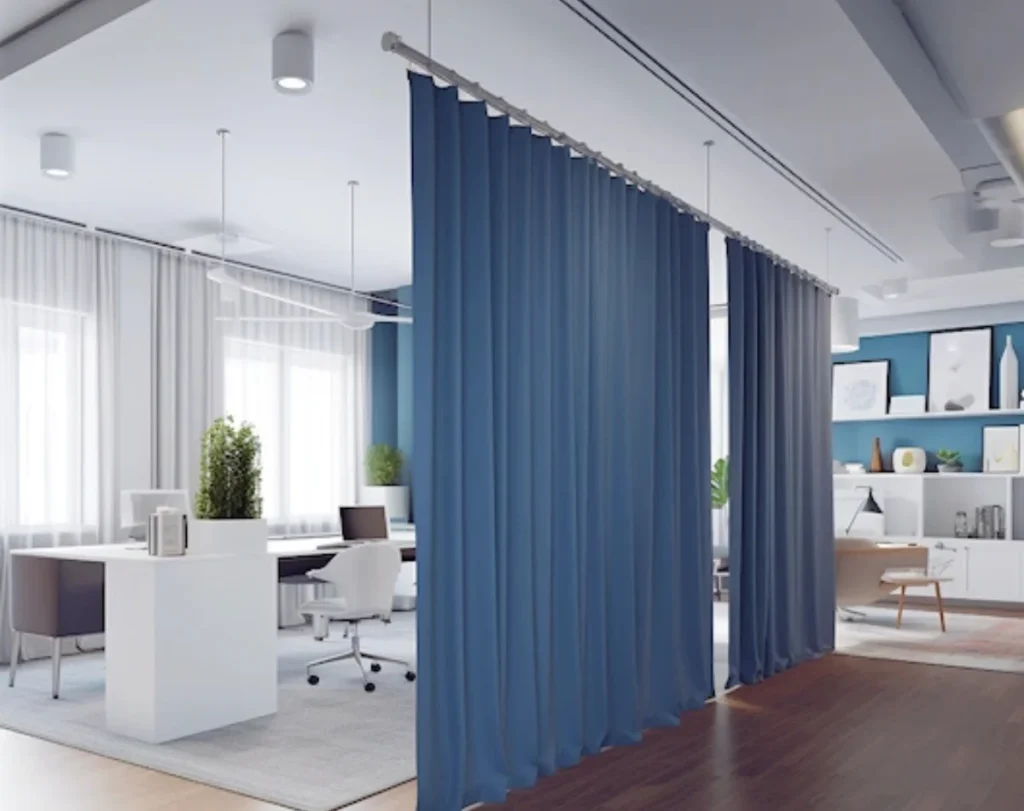 Commercial custom curtains professional design Dubai