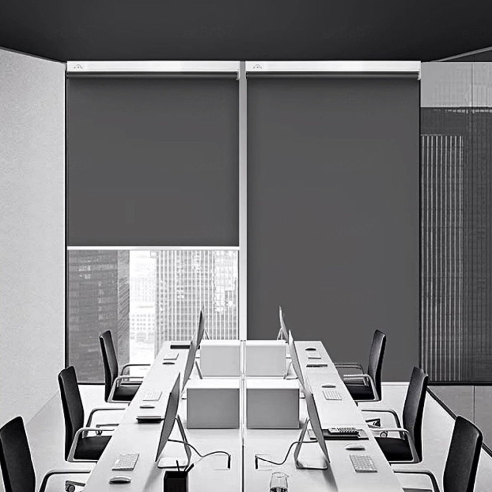 Commercial office blinds project Dubai