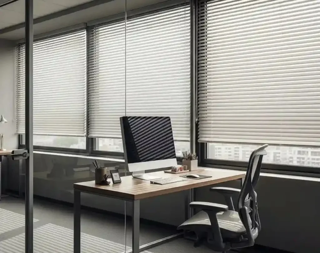 Corporate offices aluminum blinds Dubai