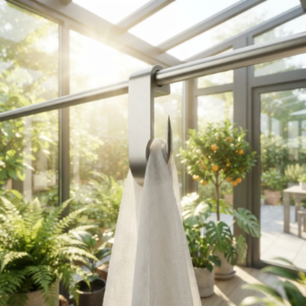 Curtain hooks patio outdoor Dubai design