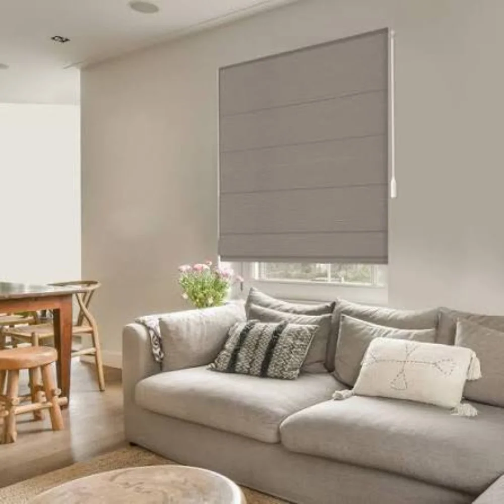 Custom blind installation project Dubai UAE