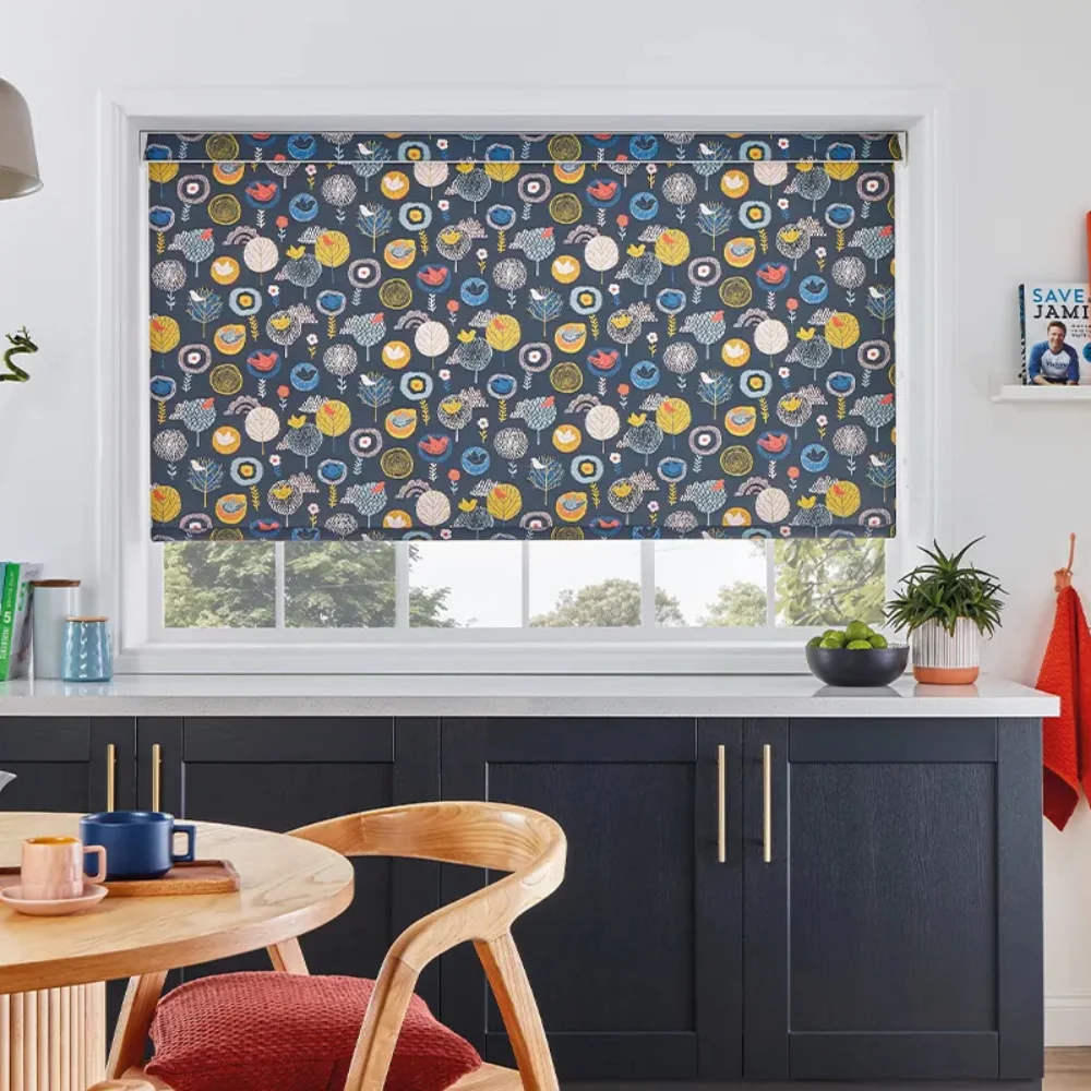 Custom blind installation project Dubai