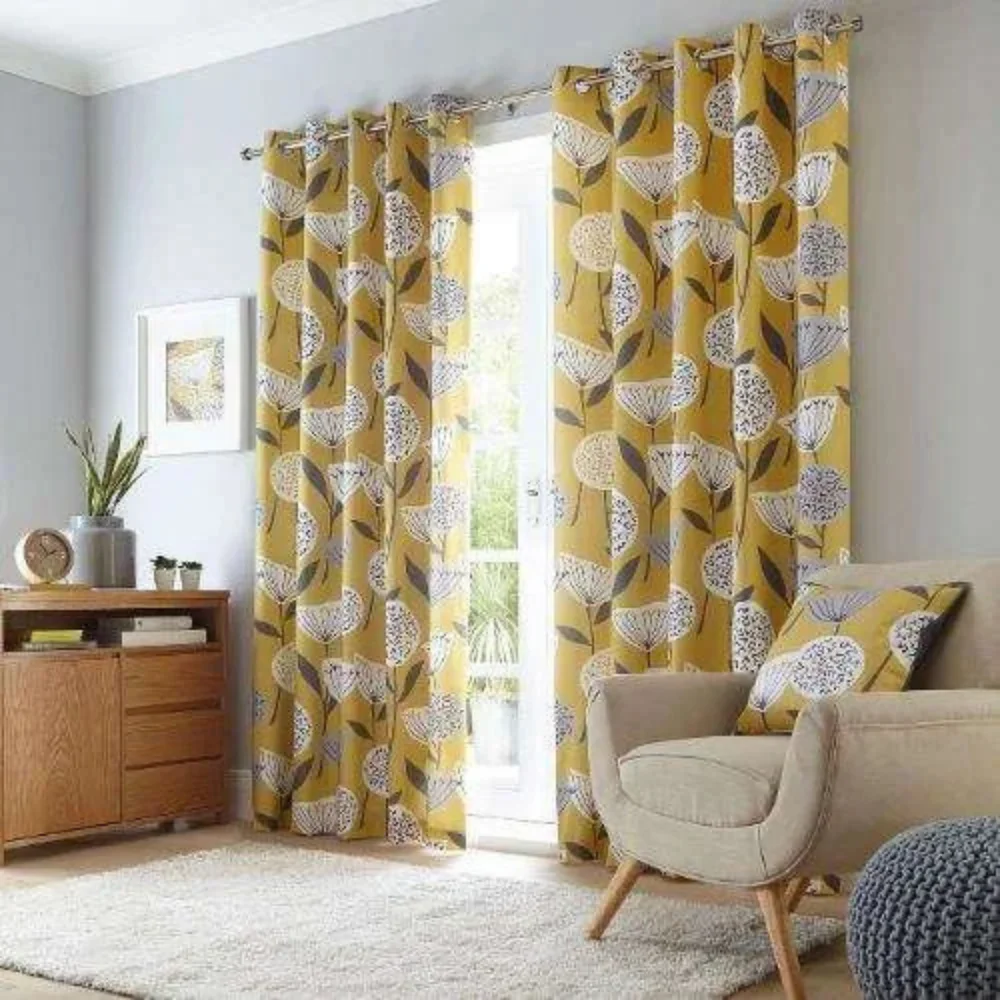 Custom eyelet curtain project completed Dubai