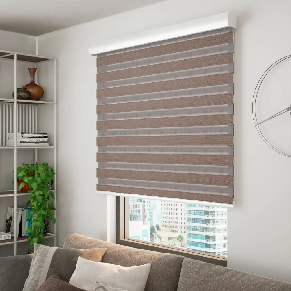 Custom zebra blinds project Dubai