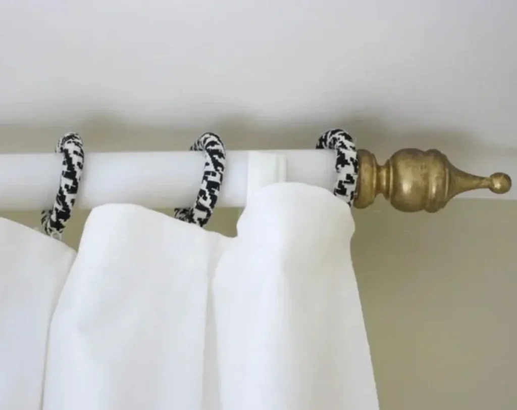 Decorative curtain rings Dubai design