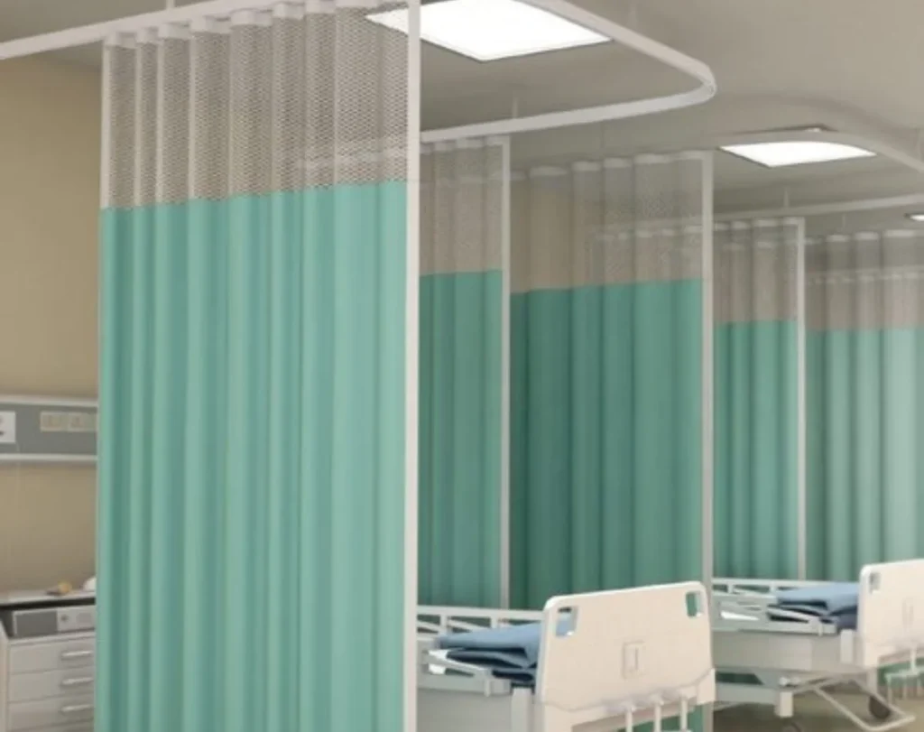 Divider style hospital curtains Dubai design