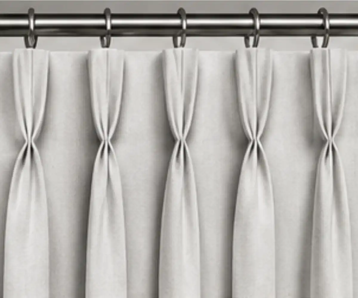 Double Pinch Pleat