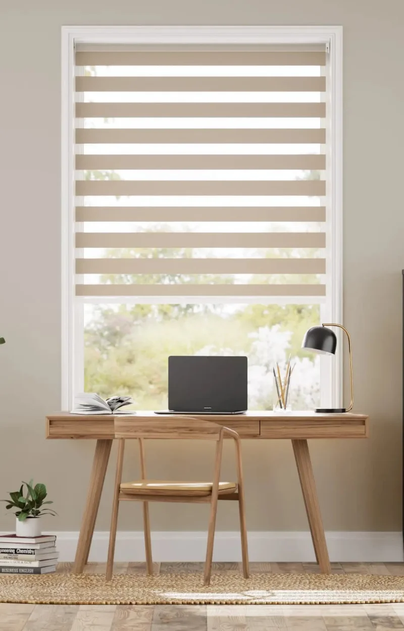 Double roller blinds upgrade window vibe Dubai