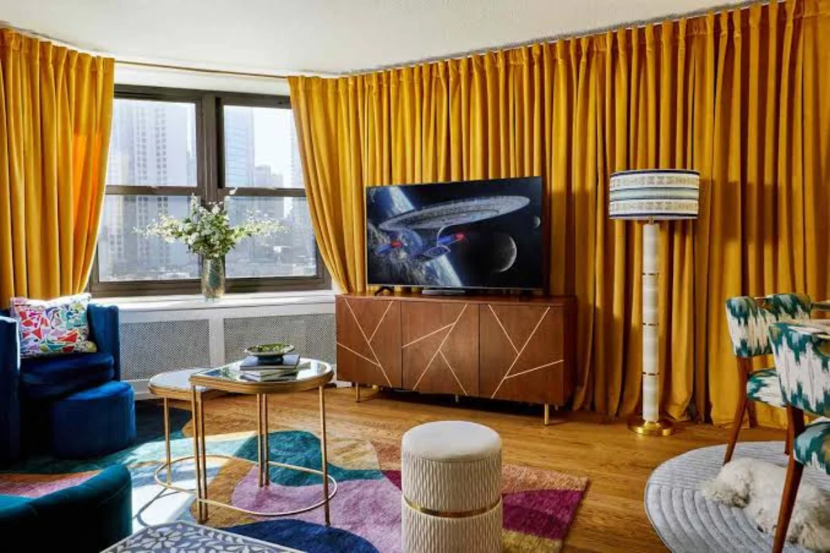 Durable curtains living room comfort Dubai