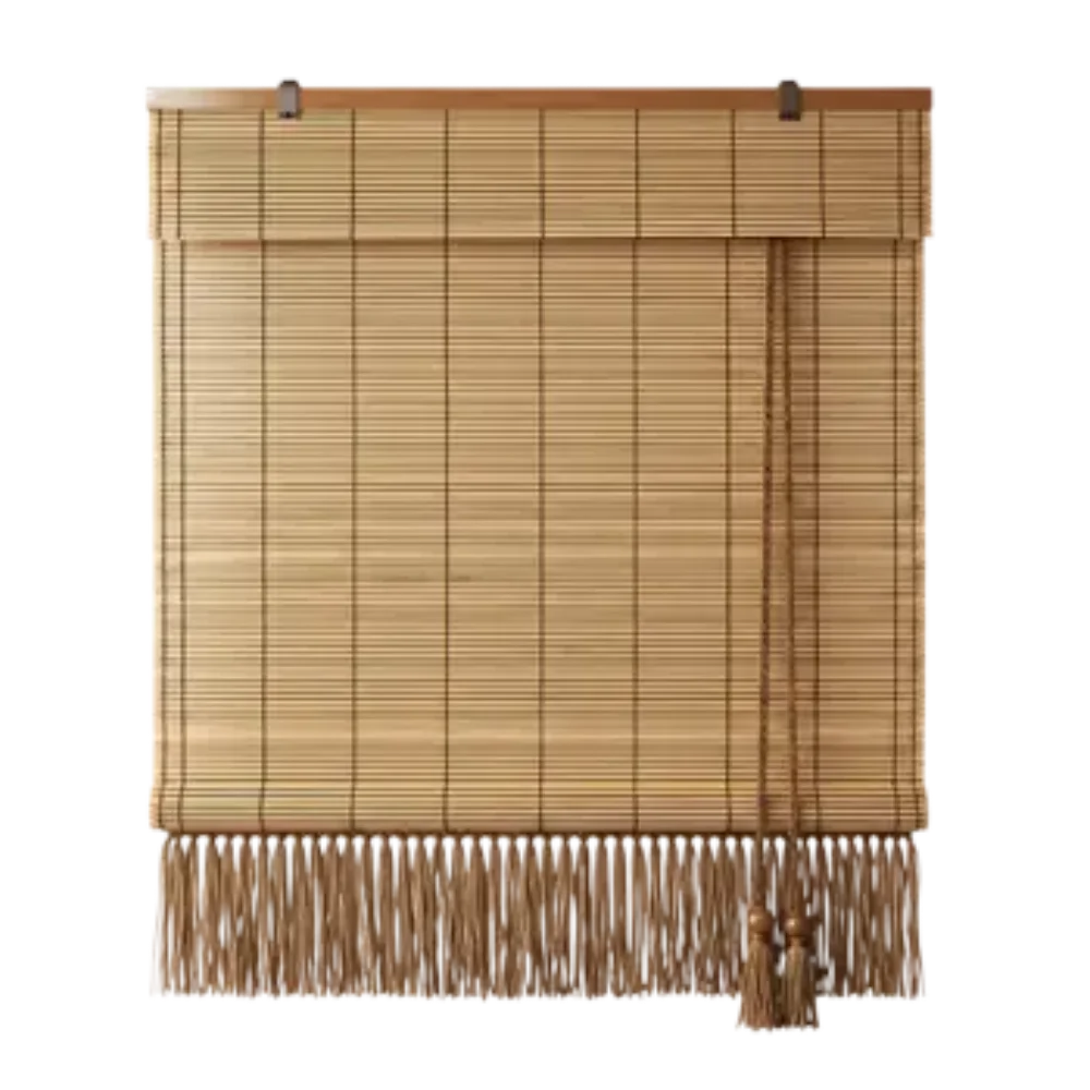 Eco friendly bamboo blinds window Dubai