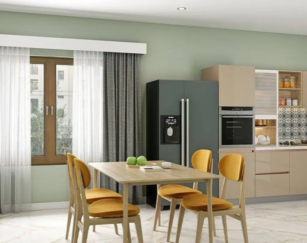 Farmhouse kitchen curtains design Dubai