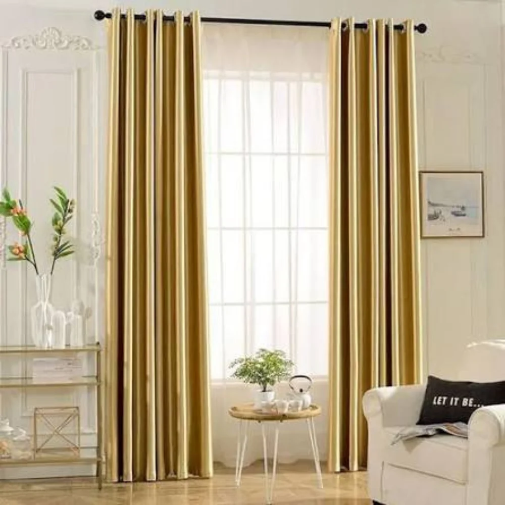 Gold curtains luxury design Dubai supplier