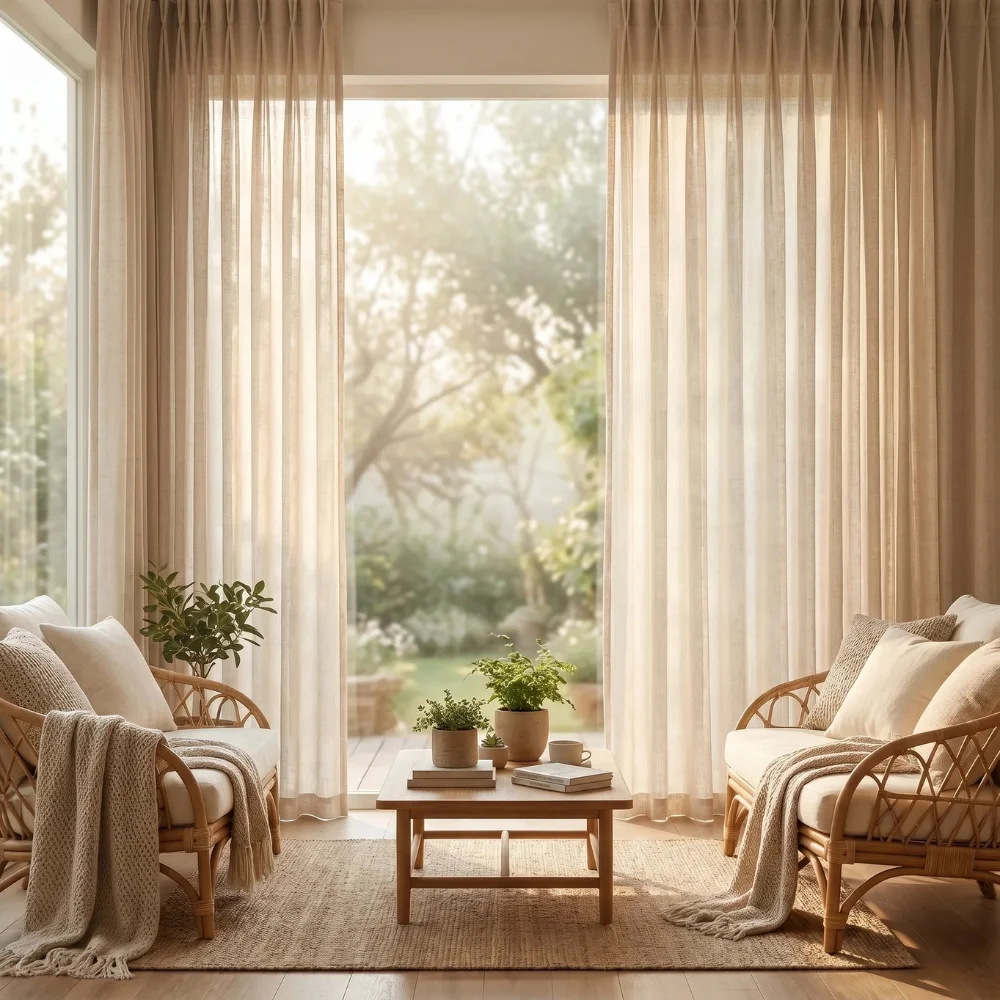 High quality solid curtains Dubai design