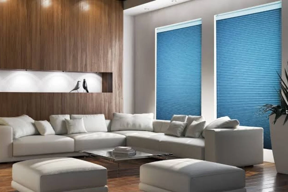 Honeycomb shades installation service Dubai