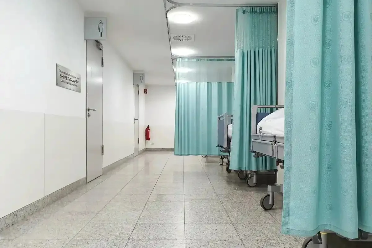 Hospital window drapery functional Dubai