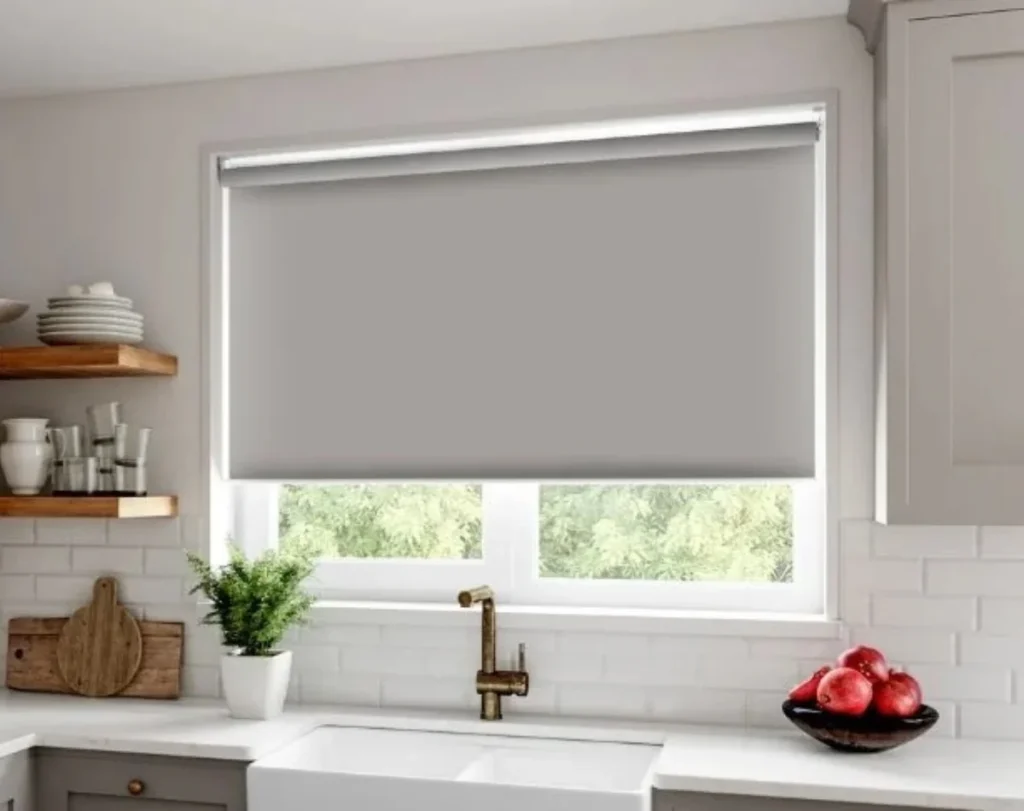 Kitchen roller blinds elegant design Dubai