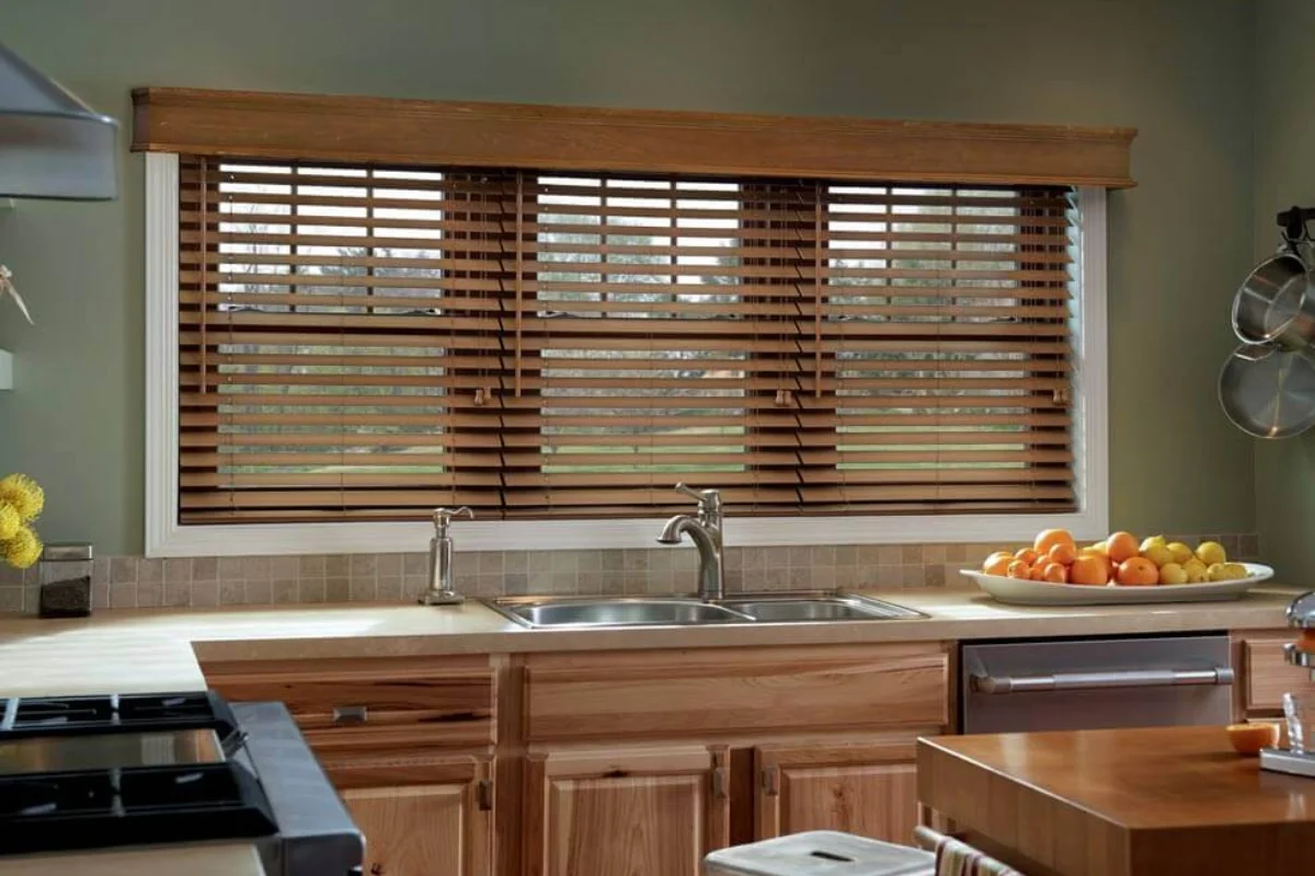 Kitchen window blinds installation service Dubai