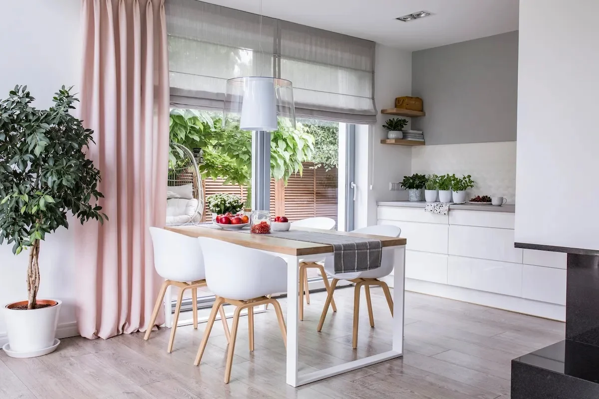 Kitchen window curtains Dubai UAE style