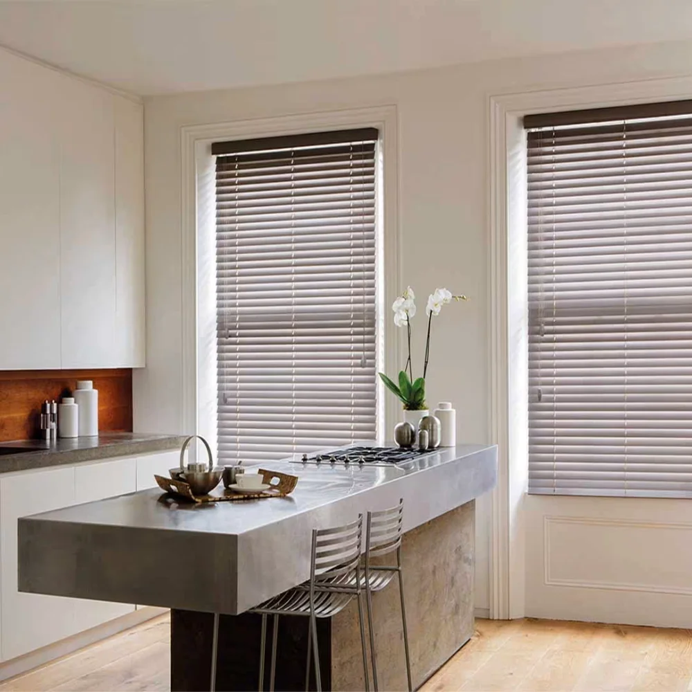 Kitchen window shades portfolio Dubai home