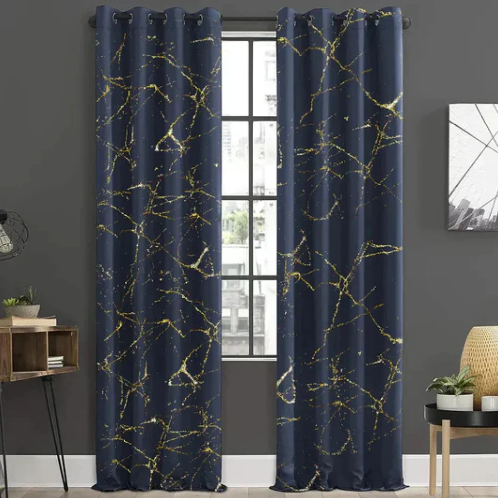 Living room velvet curtain project Dubai