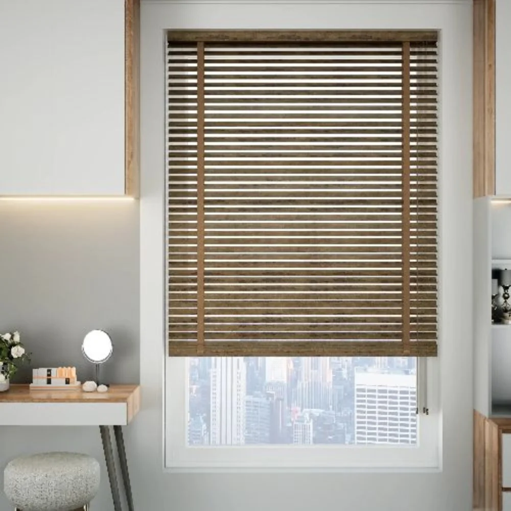 Living room venetian blinds project UAE