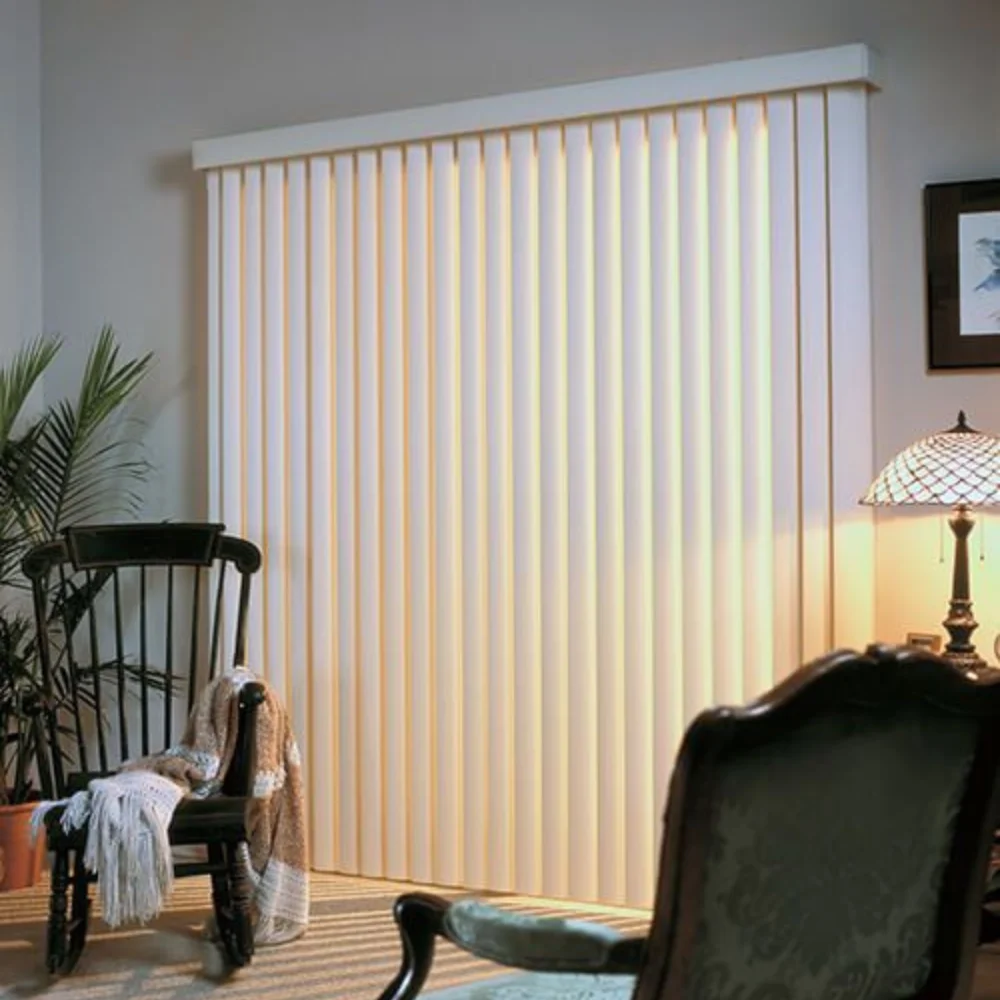 Living room vertical blinds project UAE