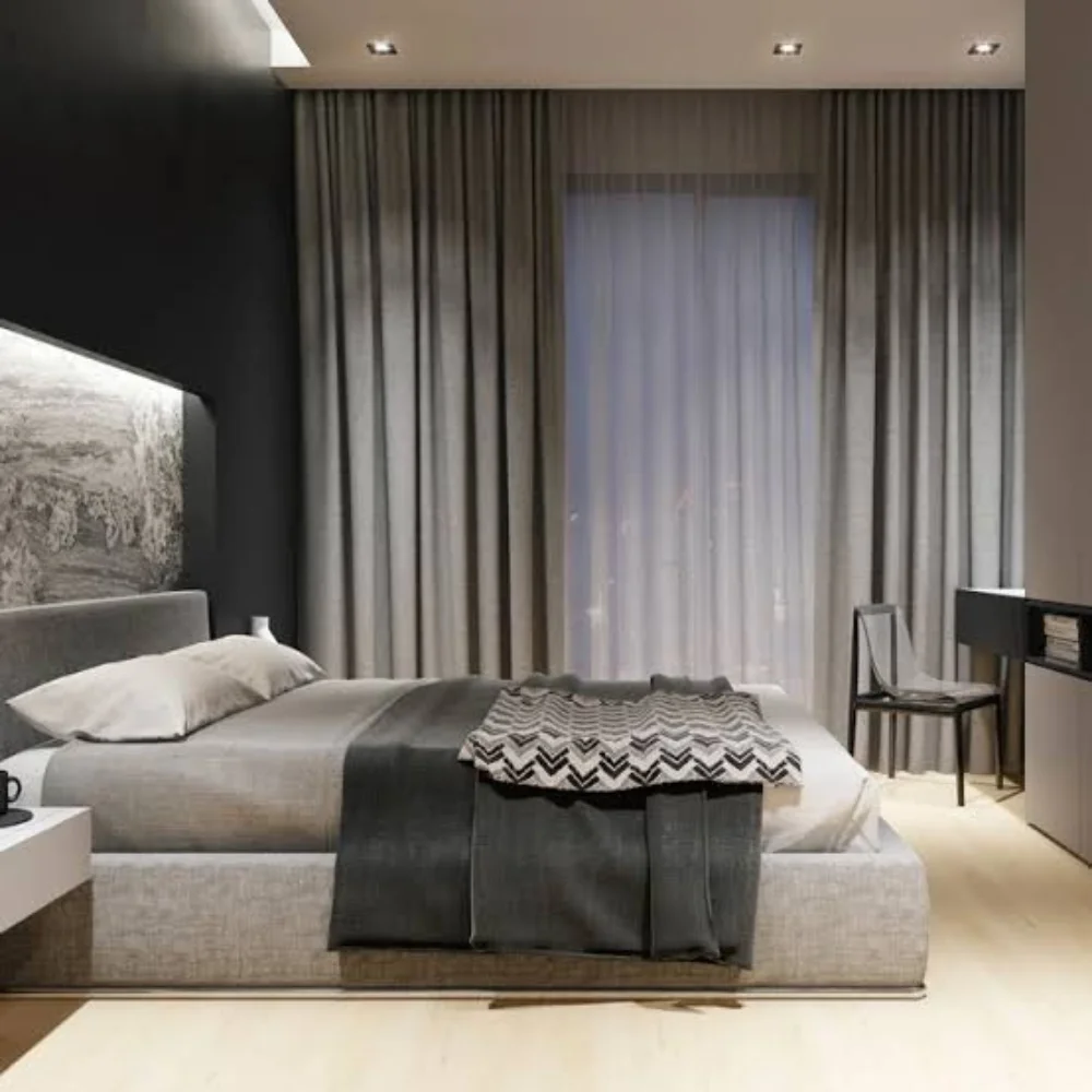 Lobby hotel curtains project Dubai