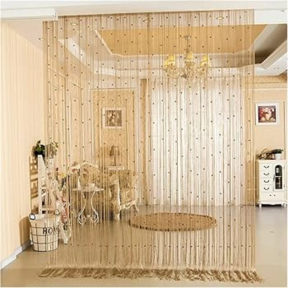 Luxury beaded curtains project villa Dubai